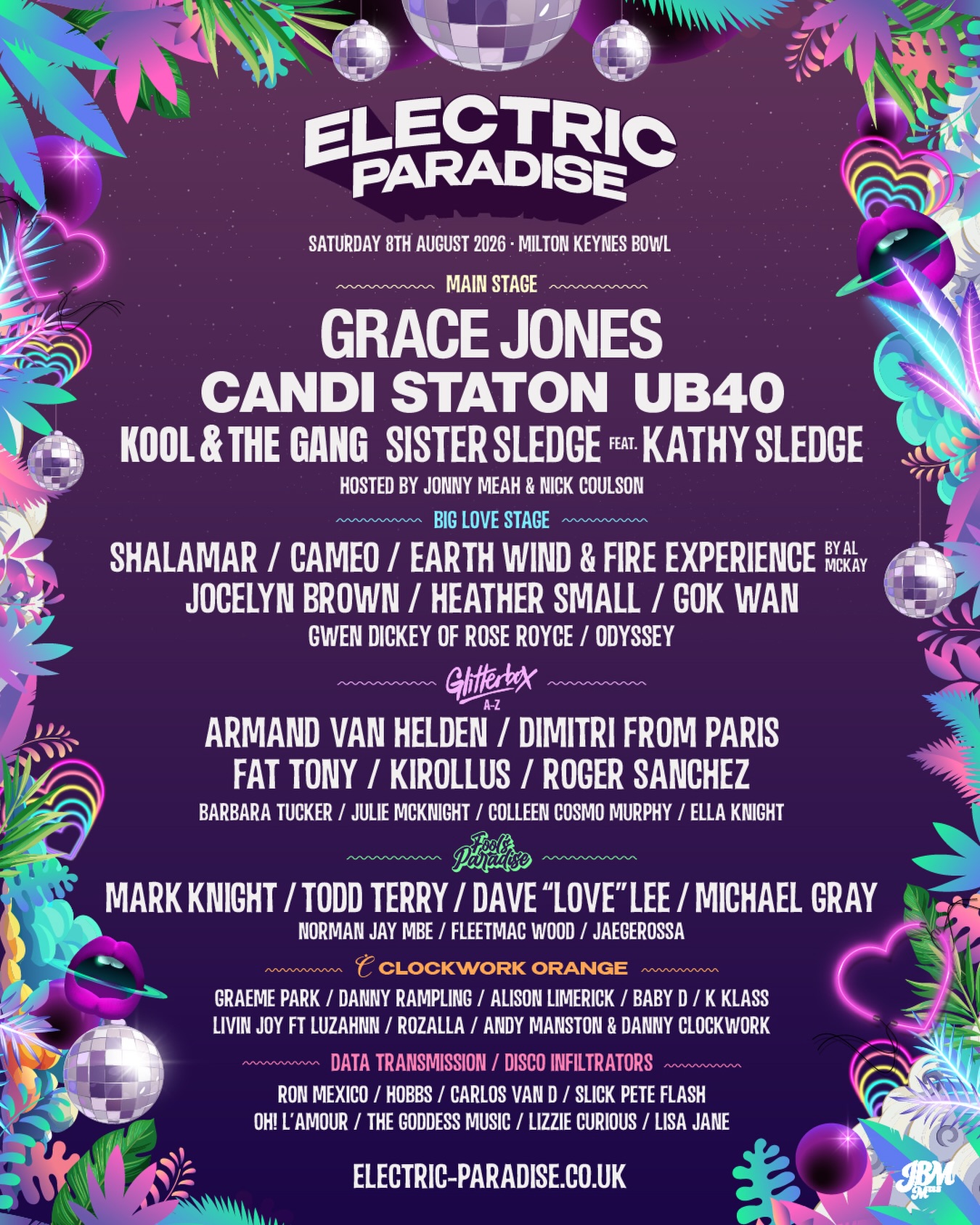 Kool The Gang Tour Poster 2026